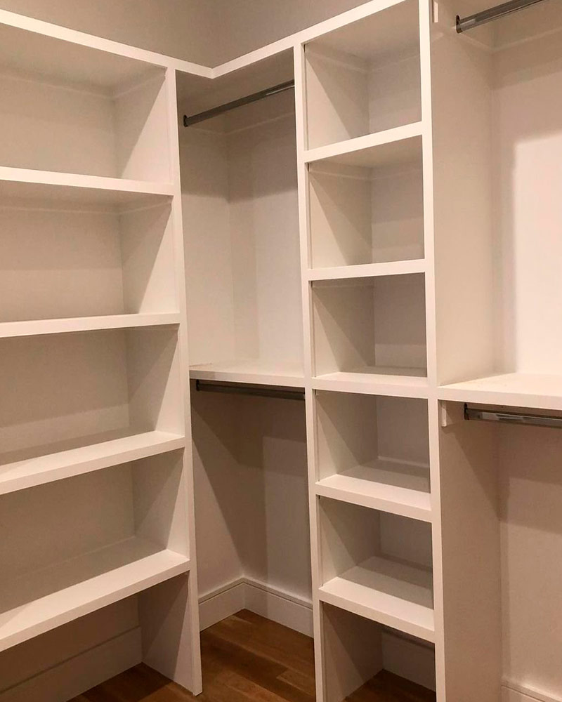 custom closet storage