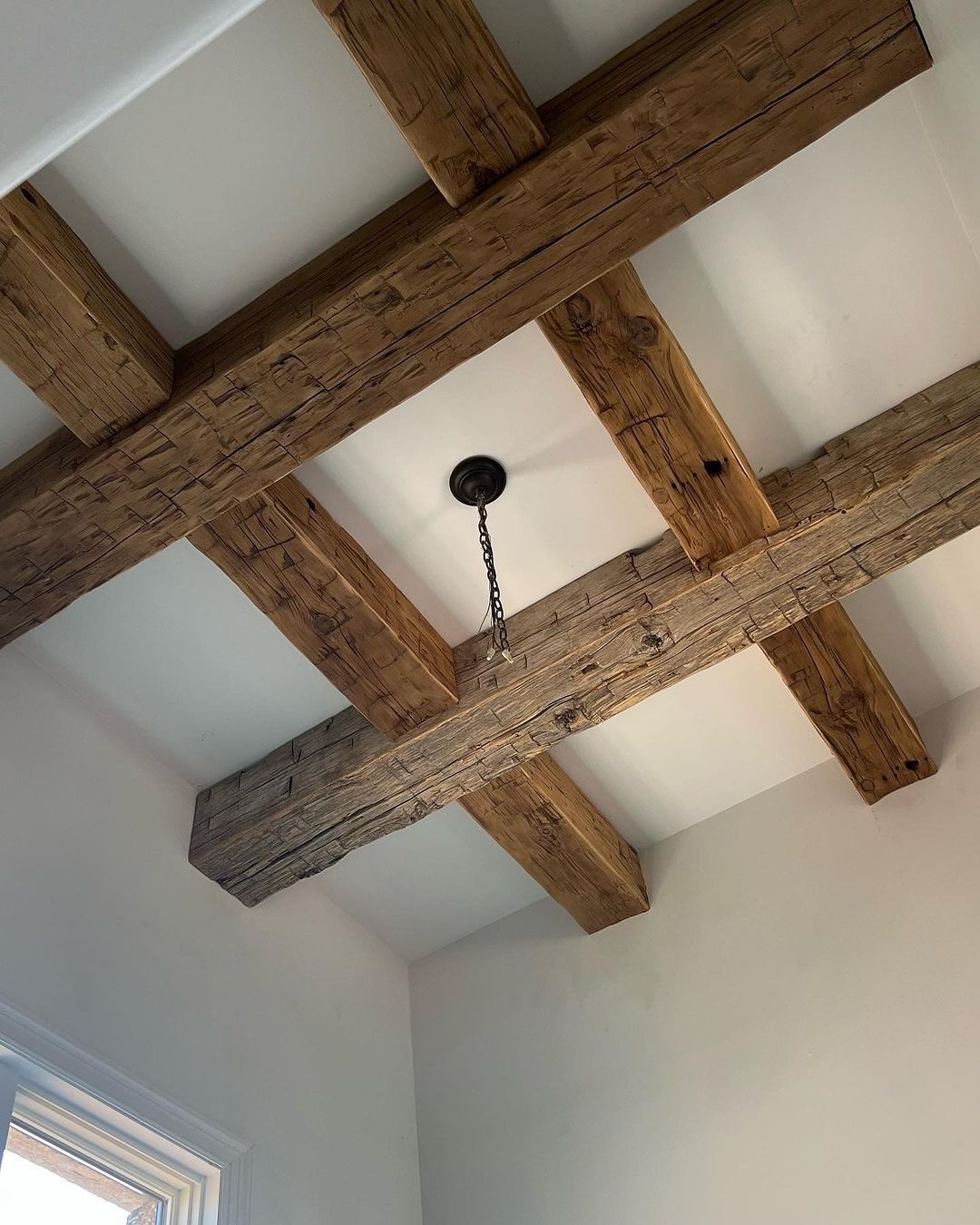 wooden beams